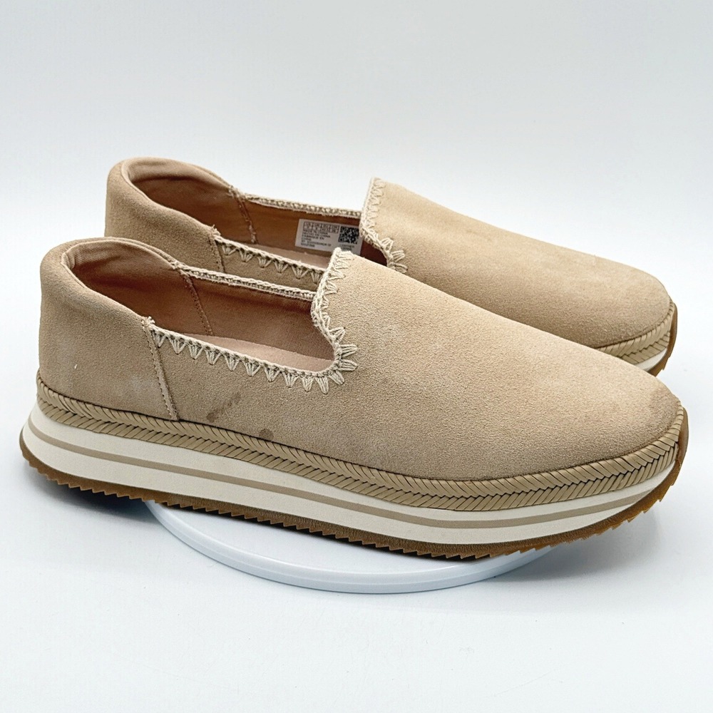 TOMS Jocelyn Espadrille Sneaker, Beige / Size 11 Womens / New